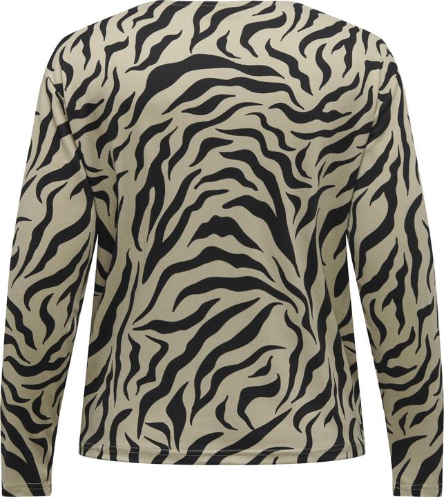 Image du produit Only Coupe normale Col rond Curve Volume des manches Top (L)