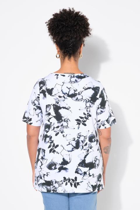 Immagine prodotto Miamoda T-Shirt, A-Linie, Blumendruck (48)