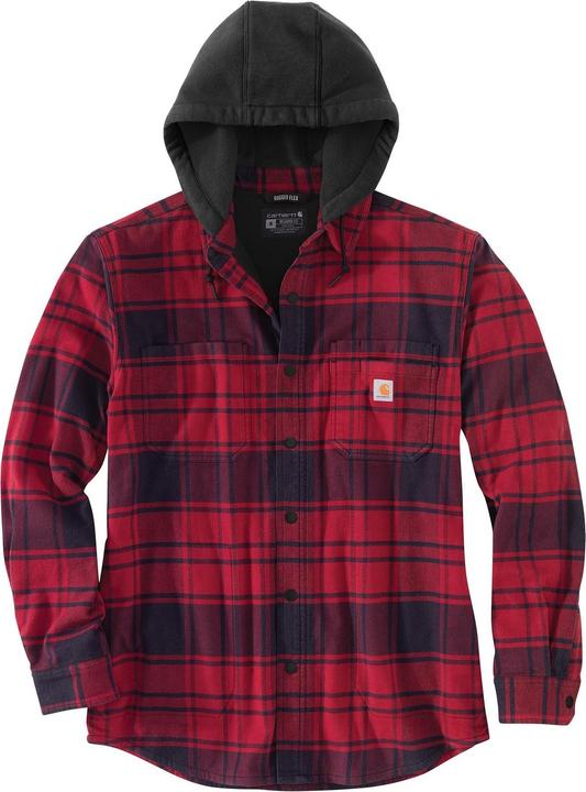 Produktbild Carhartt Hemdjacke aus robustem Flanell, Ochsenblut (M)