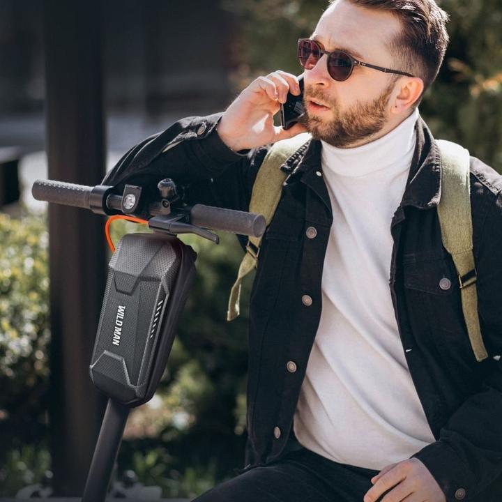 Produktbild Partner Telecom Bicycle accessory OEM WILDMAN traveling bag for scooter waterproof 2L black