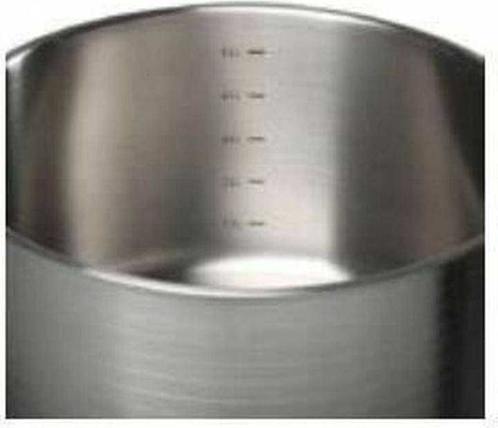 Actual product image GSW Kasserolle Ø 24 cm (Saucepan, Stainless steel)