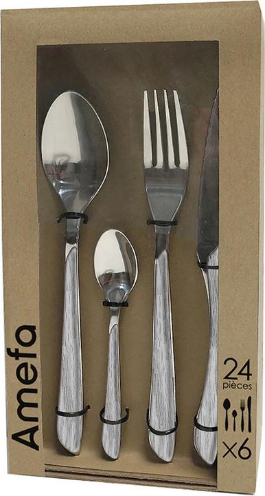 Actual product image Amefa Eclat Nature (24 pcs., Cutlery set)