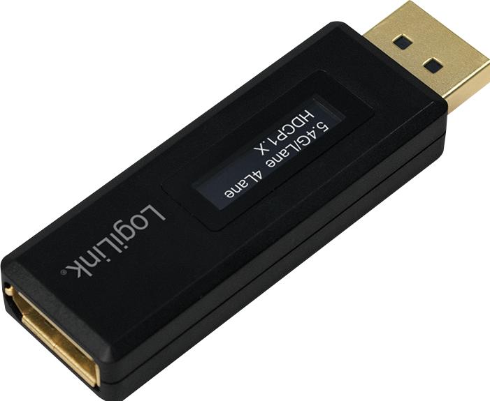Image du produit LogiLink Testeur DisplayPort pour information EDID, noir
