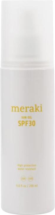 Produktbild Meraki Sonnenöl, Mildly scented (Sonnenöl, SPF 30, 200 ml, 250 g)
