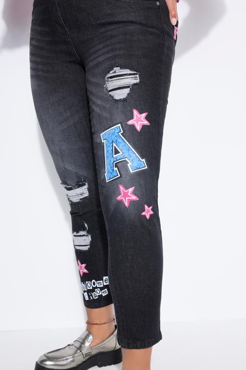 Immagine prodotto Angel of Style Jeans modello Emma con taglio aderente e cinque tasche (42)