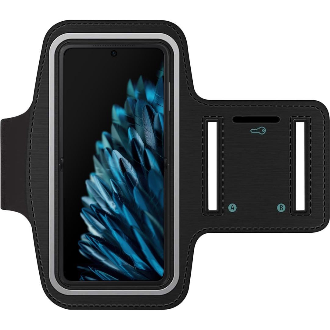 SmartFitness Oppo Find N2 Flip 5G Handy Sport Armband, Smartphone Sportarmband, Schwarz