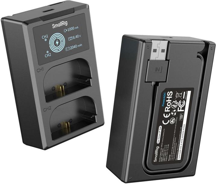 Produktbild SmallRig Digitalkamera-Akku LP-E6P mit Akku-Ladegerät, Akkutyp (Kamera Akku, Kamera Akku Ladegerät)