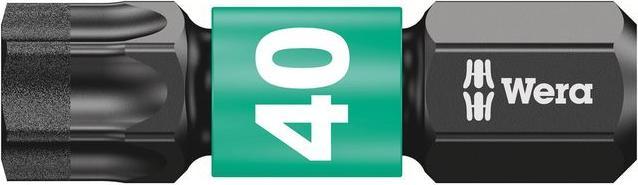 Actual product image Wera Bit 867/1 IMP DC T25 Length 25 mm 1/4 ″ C6.3 Impactor, DC (T25)