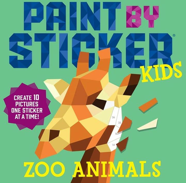 Produktbild Paint by Sticker Kids: Zoo Animals