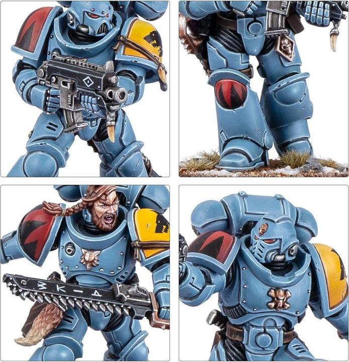Actual product image Games Workshop Warhammer 40k - Space Wolves Chasseurs Gris (2025) (Plastic)