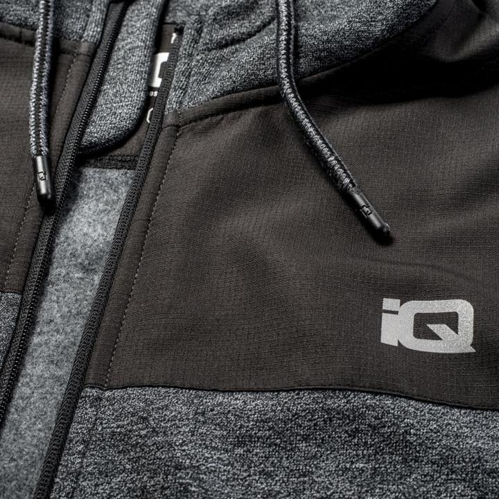 Immagine prodotto IQ Męska bluza SARIN 11540-BLK ME/BLK/S O black melange/black/spicy orange rozmiar S (S)