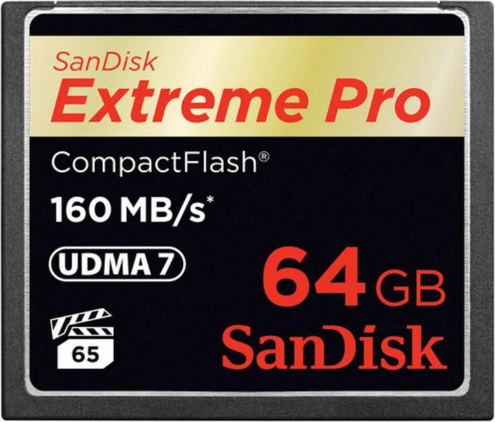 Immagine prodotto SANDISK Extreme Pro Compact Flash (64 GB, CF)