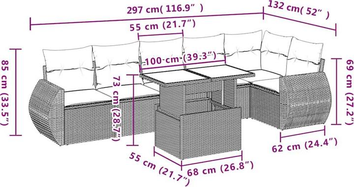 Produktbild vidaXL Jesiah