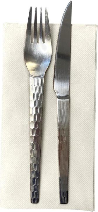 Immagine prodotto PROnappe Servietten elfenbein 2-lagig 38,0 x 38,0 cm, 40 St. (40 pz., 38 x 38 cm)