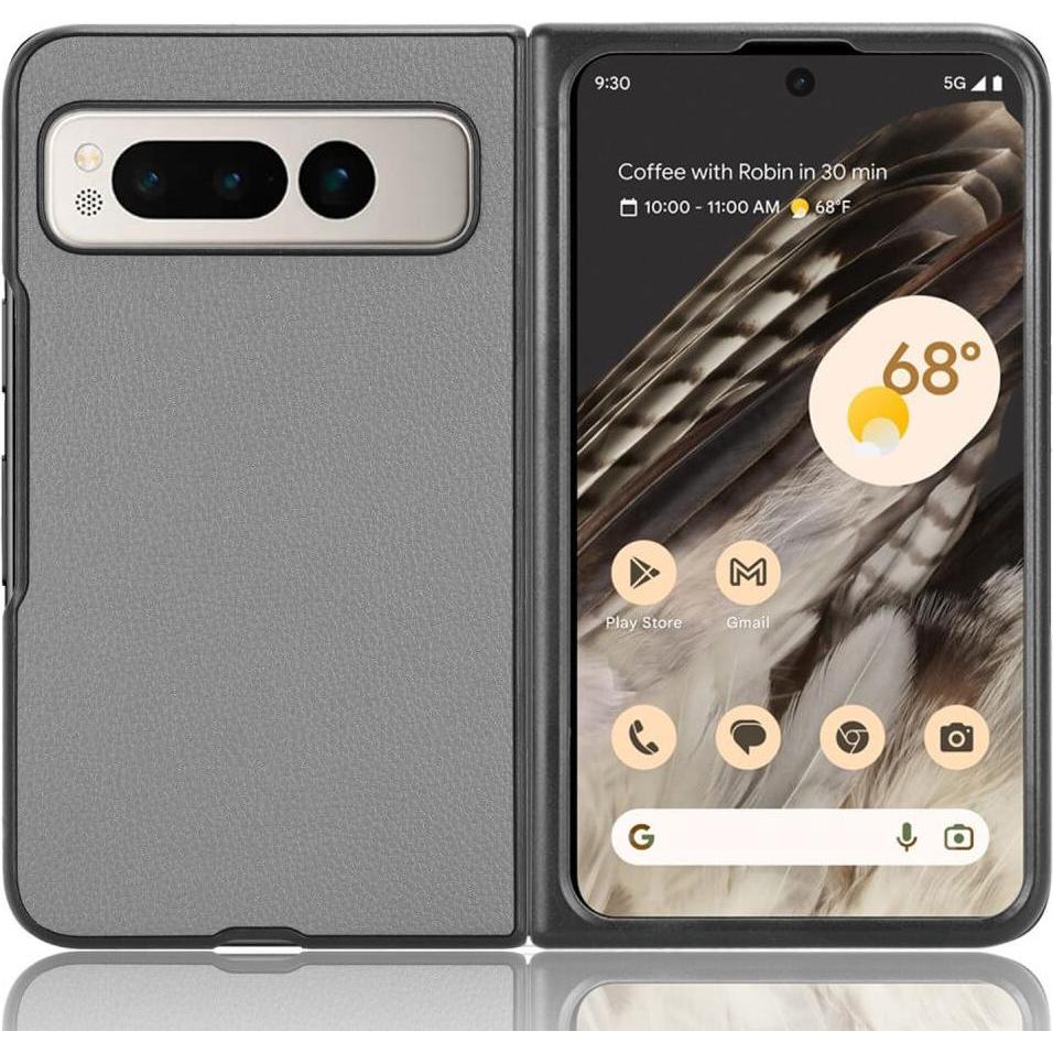 Cover-Discount Google Pixel Fold - Klassische Schutzhülle grau (Google Pixel Fold), Smartphone Hülle, Grau