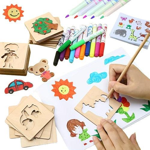 Actual product image Activity Board DIY drawing stencil