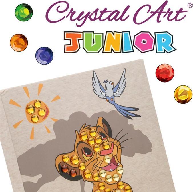 Produktbild Craft Buddy Simba Crystal Art Junior 20x25cm