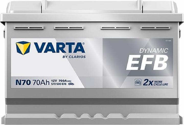 Produktbild Varta Akumulator (12 V, 70 Ah, 760 A)