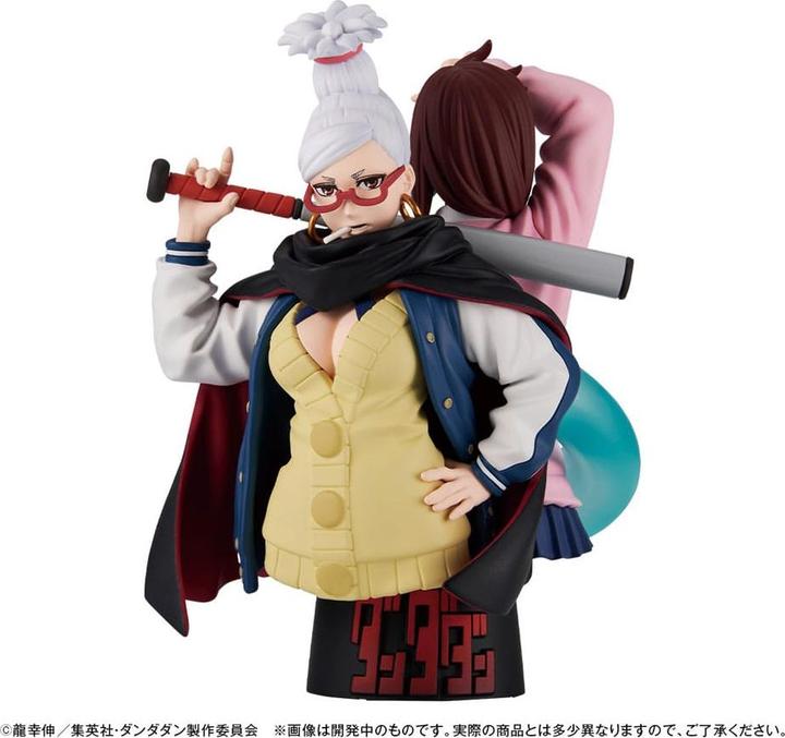 Actual product image Megahouse Dandadan Petitrama EX Series Sammelfiguren 3er-Pack Set 9 cm