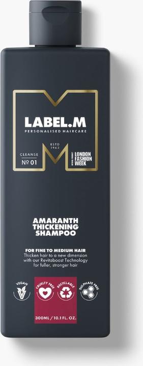 Produktbild Label.M Professional Amaranth Verdickendes Shampoo 1000 ml (1000 ml, Flüssiges Shampoo)