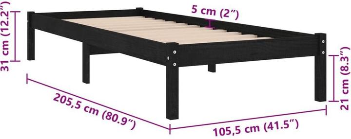 Actual product image VidaXL Smith (100 x 200 cm)