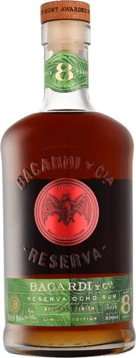 Bacardi Reserva Ocho Rye Cask 45% Vol. 0,7l