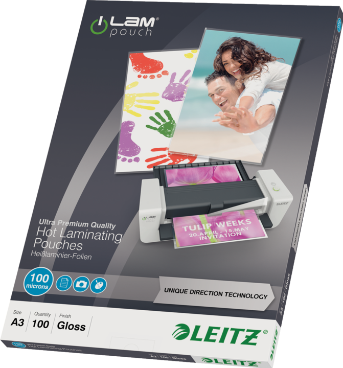 Productafbeelding Leitz Lamineerfilm (A3, 100 Stuk, 100 µm)