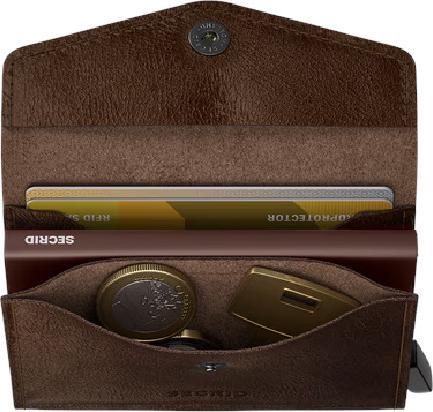 Actual product image Secrid Kreditkartenetui Envelope Vintage Chocolate