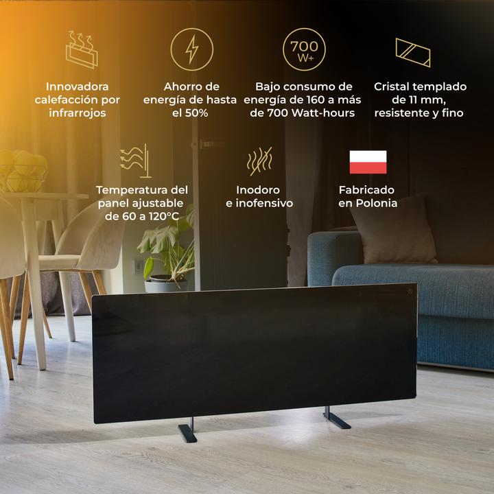 Actual product image Aeno Premium Eco Smart GH2S infrared radiant heater (700 W)