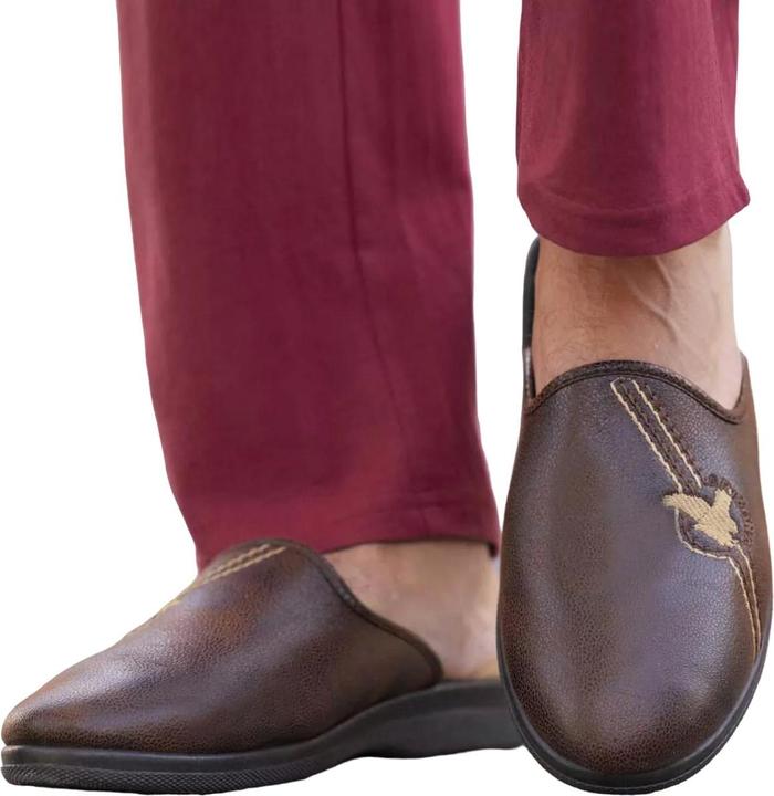 Immagine prodotto Atlas For Men Pantofole da uomo foderate in pile (38.5)