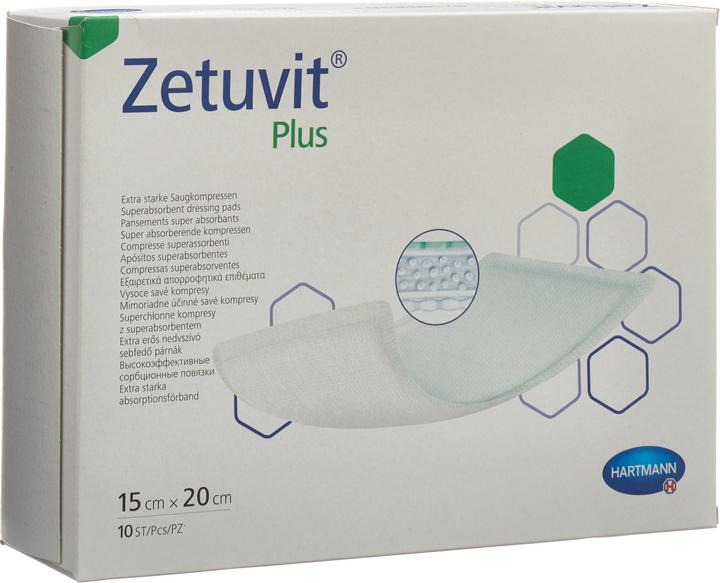 Actual product image Zetuvit Plus absorption bandage