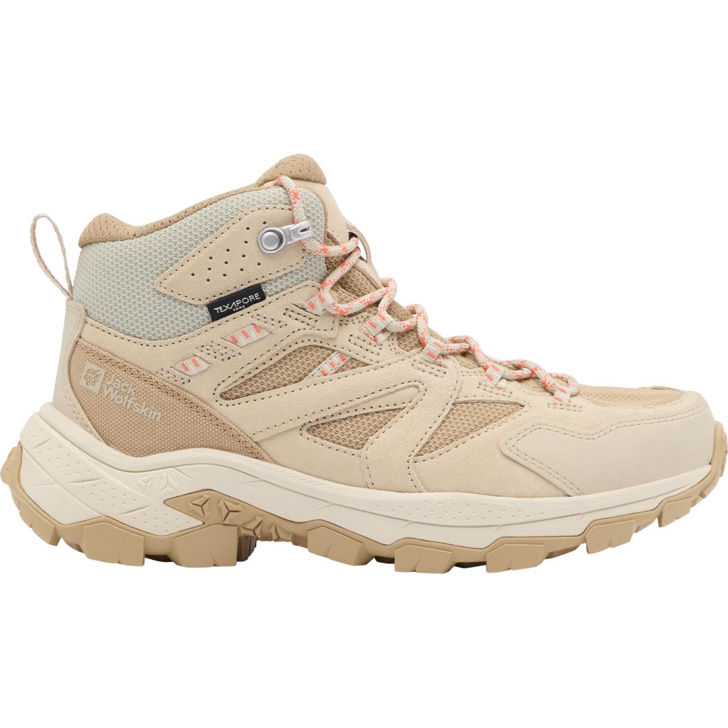 Jack Wolfskin, Damen, Wanderschuhe, Vojo Tour Texapore Mid W (36), Schwarz