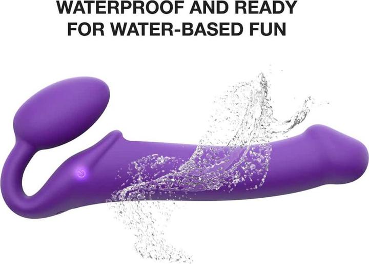 Actual product image Strap-on-me Vibrating Bendable Strap-on