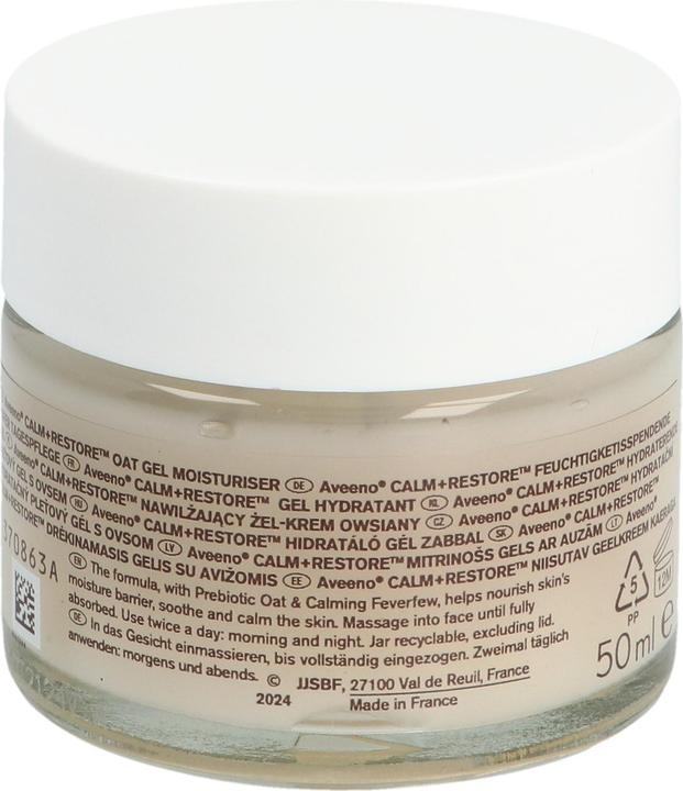 Actual product image Aveeno Calm + Rest (50 ml, Day cream, Up to SPF 10)