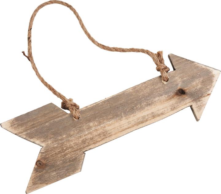 Image du produit VBS Panneau en bois "Flèche", L env. 30 cm