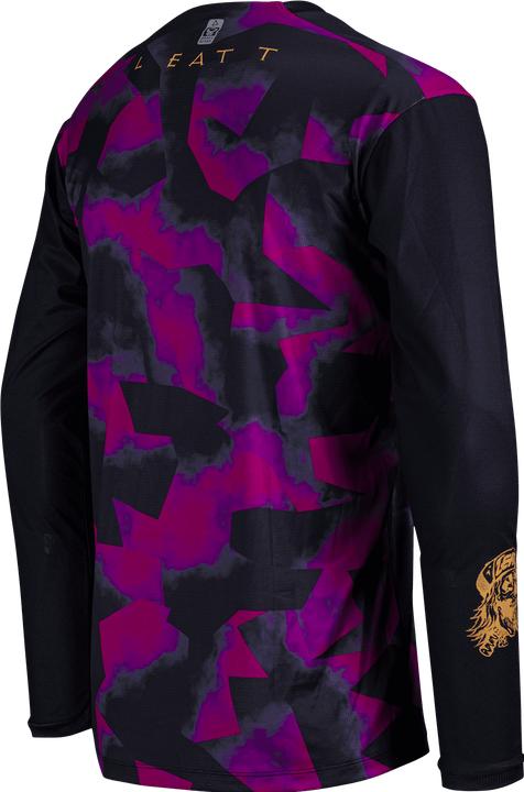 Actual product image Leatt Jersey MTB Gravity 3.0 - Purple (3XL)