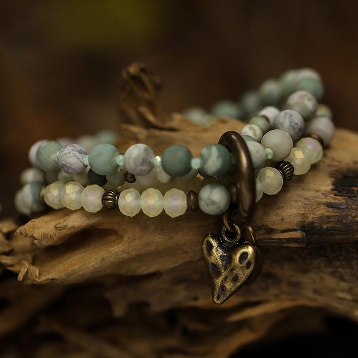 Image du produit Andreani Collier avec jaspe rouge véritable