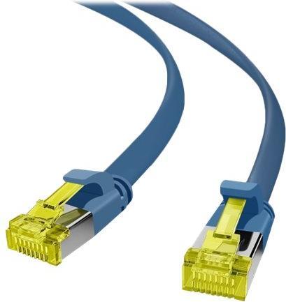 Actual product image Helos Ultra Slim Patch Cable (S/FTP, CAT6a, 0.50 m)
