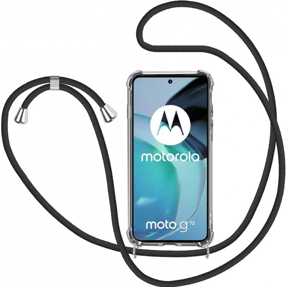 Screenguard Motorola Moto G72 Loopster Necklace Hülle, Handykette, Transparent