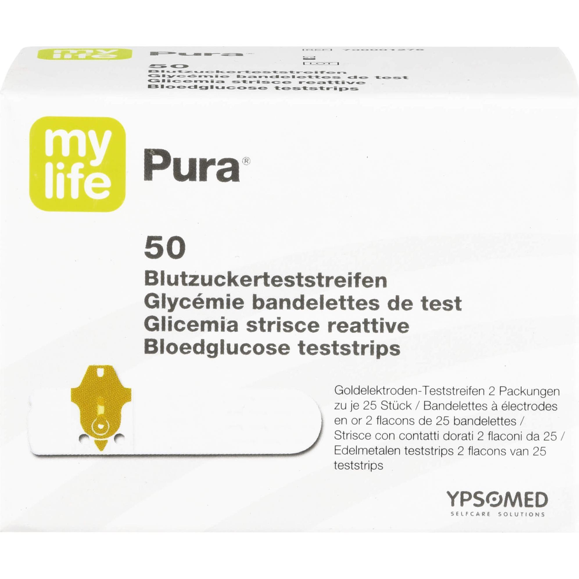 Mylife, Bluttest, Teststreifen (Teststreifen)