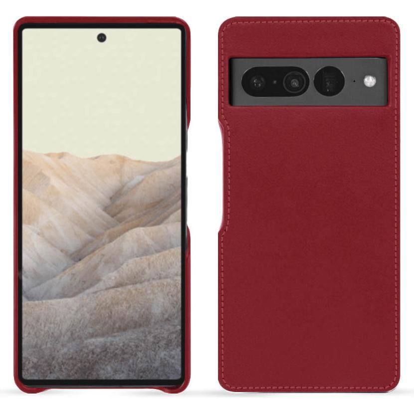 Noreve Lederschutzhülle (Google Pixel 7 Pro), Smartphone Hülle, Rot
