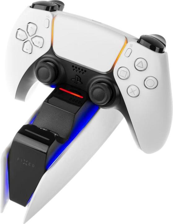 Immagine prodotto Fixed Doppio caricatore per il controller PS5, bianco e nero (PS5)