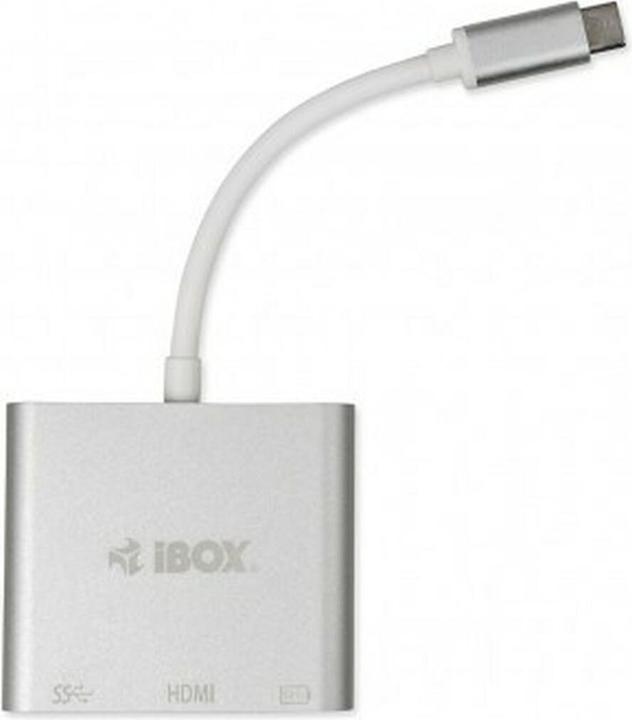 Immagine prodotto iBox IUH3CFT1 Hub di interfaccia USB 3.2 Gen 1 (3.1 Gen 1) Type-C (USB-C, 3 porte)