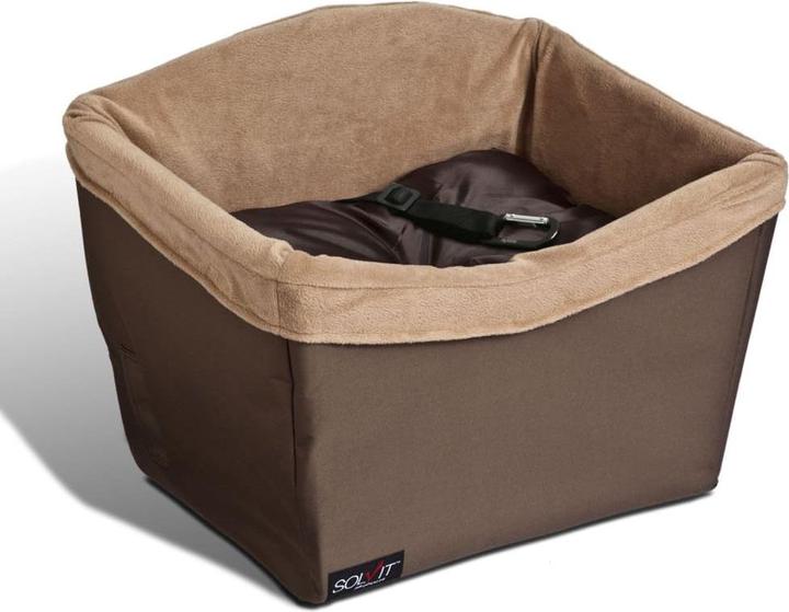 Produktbild Solvit Products Haustier-Autositz (Hund, Reflektoren, Faltbar, Atmungsaktiv, Sicherheitsverschluss, Waschbar)