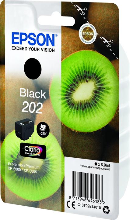 Actual product image Epson SINGLEPACK BLACK 202 (FC)