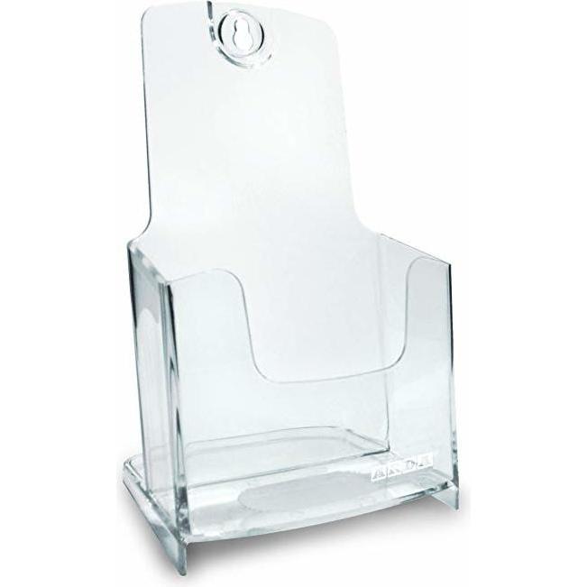 Arda, Buchstütze, 70A61, 1/3 A4, Plastic, Transparent, 117 mm, 101 mm, 195 mm