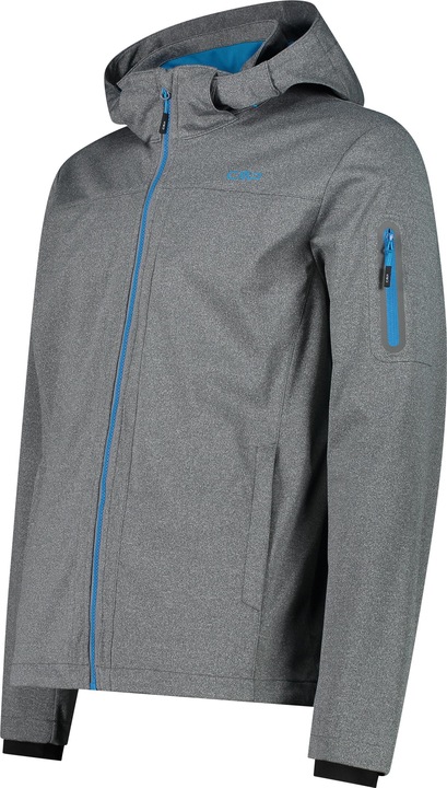 Immagine prodotto CMP Campagnolo Giacca Softshell Light Melange con cappuccio e zip (M)