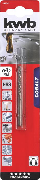Actual product image kwb COBALT Twist Drill 4.2 mm (4.2 mm)