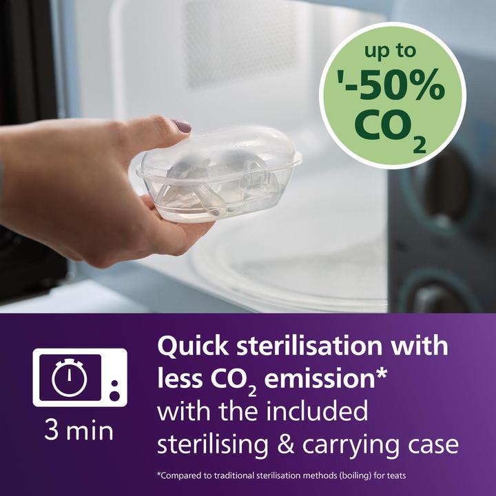 Produktbild Philips Avent Soothie SCF099/27 Schnuller (2 x, bis 6 Monate)