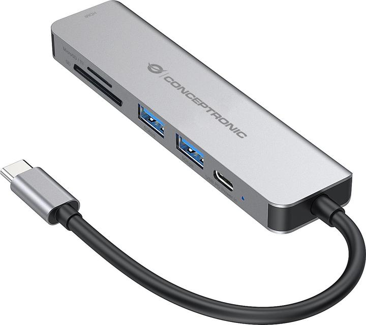 Conceptronic DONN02G (USB-C, 6 ports)